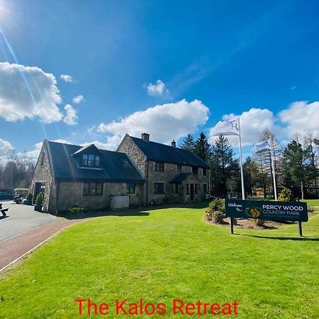 The Kalos Retreat - Hot Tub Lodge With Free 18 Hole Golf Course Swarland Eksteriør bilde